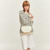Kangol Luna Halfmoon Hobo Bag Ivory 3958