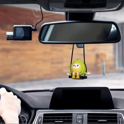 Car Swing Ornament Fruit Design Ornament Crafts Cute Swing Car Pendant For Automobile Truck SUV Trailer Vehicle Home Dorm