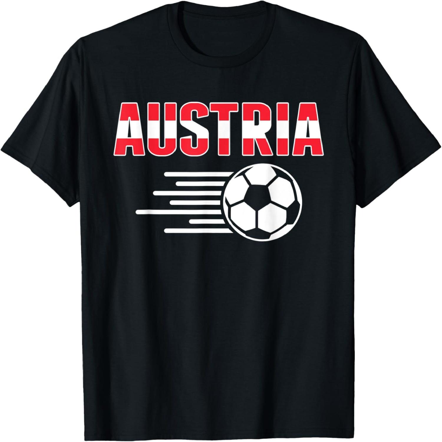 Proud Austria Soccer Fans Jersey - Support Austrian Football T-Shirt(1) S