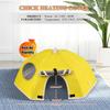 110V/220V New Electric Chick Brooder Heating Cover Chick Cage Heater Chicken Warmer Easy To Install Convenient Time-saving