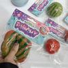 1/4/8Pcs Release Decompression Watermelon Slow Rebound Simulation Fruit Decompression Ball Children'S Adult Toy Fidget Toy