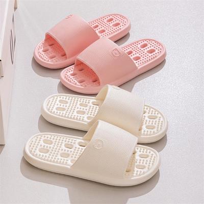 2026 Nieuwe Stijl Waterafvoerende Douche Slippers voor Dames & Heren: Stil hol ontwerp voor binnen