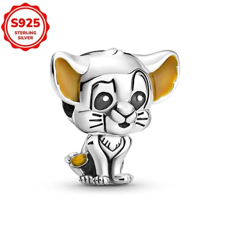 Squirrel Chip Dale Copper Witch Villians Princess Charm Bead For Women Original Bracelet Diy Jewelry Pendant Gift