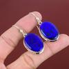 Lapis Lazuli Earrings Gemstone Earring Decent Jewelry 925 Sterling Silver Earring Handmade Earring Natural Lapis Lazuli Jewelry Gift For Her