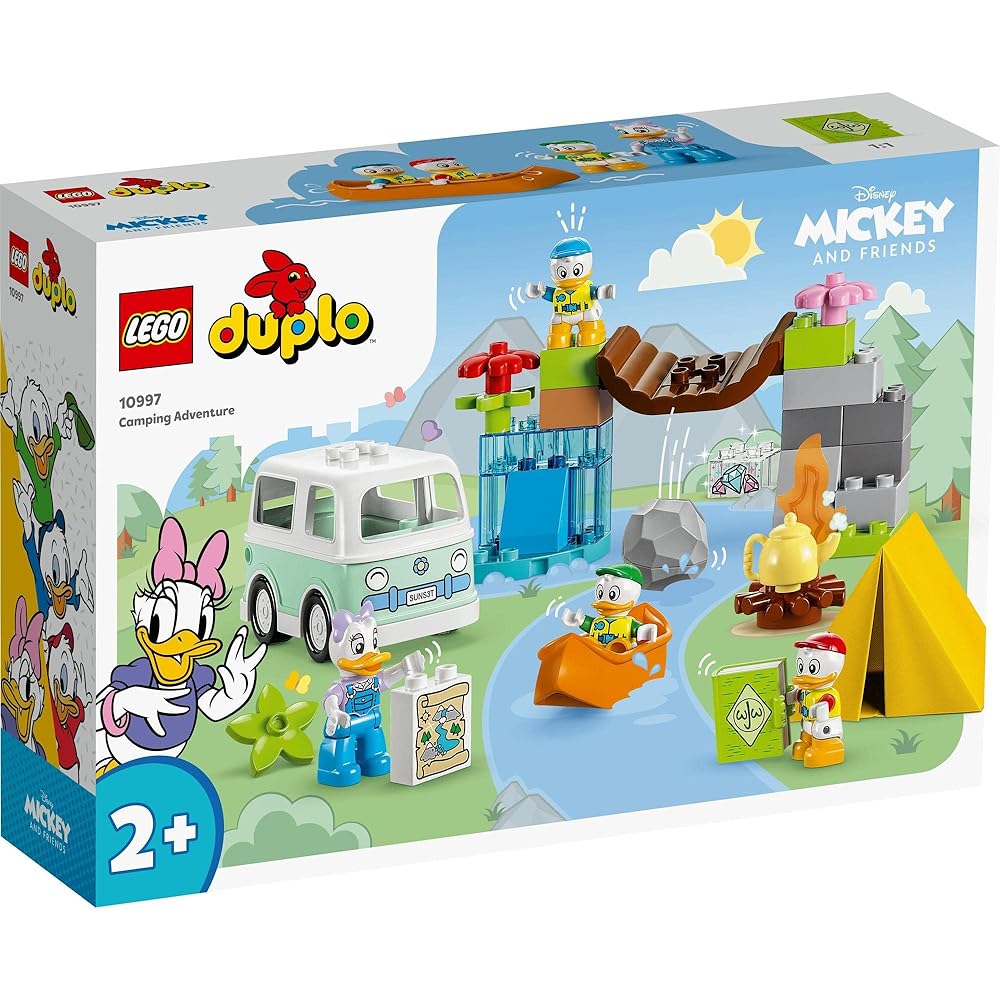 LEGO Duplo Camp Holiday 10997 Toy Building Blocks for Toddlers Boys Girls Age 2+