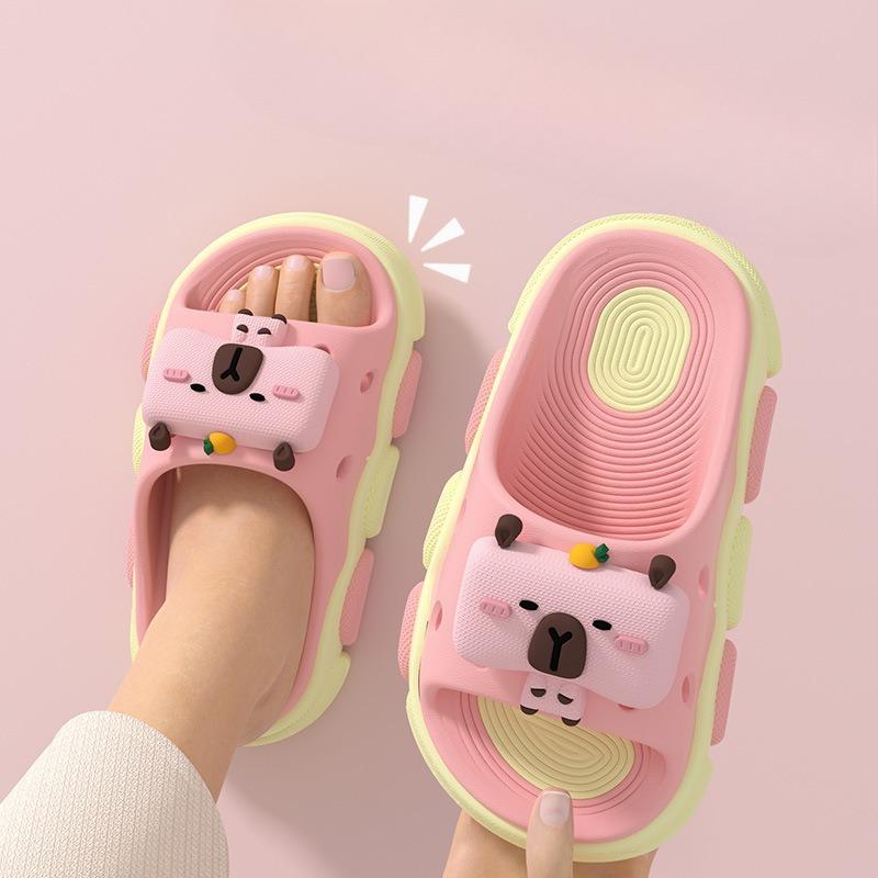 Cartoon-style Anti-slip Slippers for Girls, New Style, Indoor, Boys' Beach Shoes