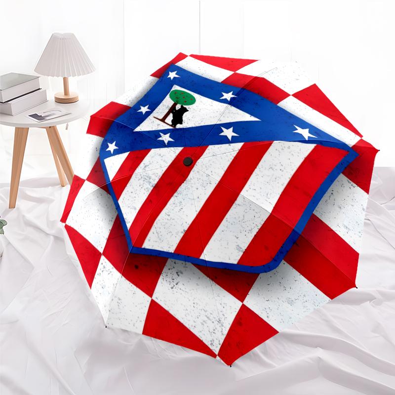 1pc Football Team (74) Umbrella, Sun Protection, And UV Shielding. It Has Eight Sturdy Ribs for Outdoor Use And Perfect Gift