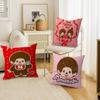 Anime M-Monchhichi Pillow Cover Sofa Cushion Cover Home Room Decoration Children Gift