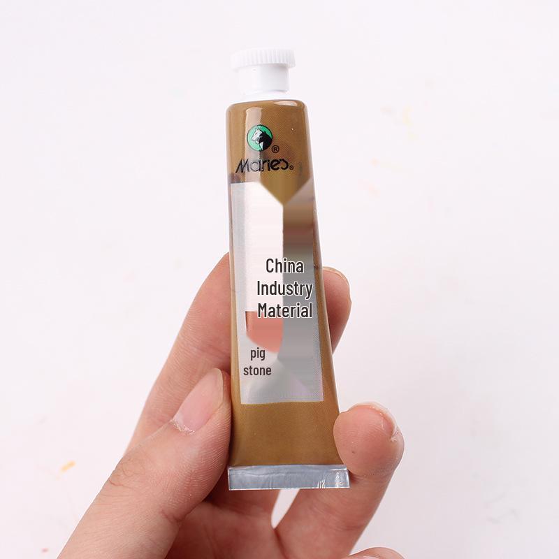 12ml Mali Traditional Chinese Art Painting Pigments Set - 12 Colors
