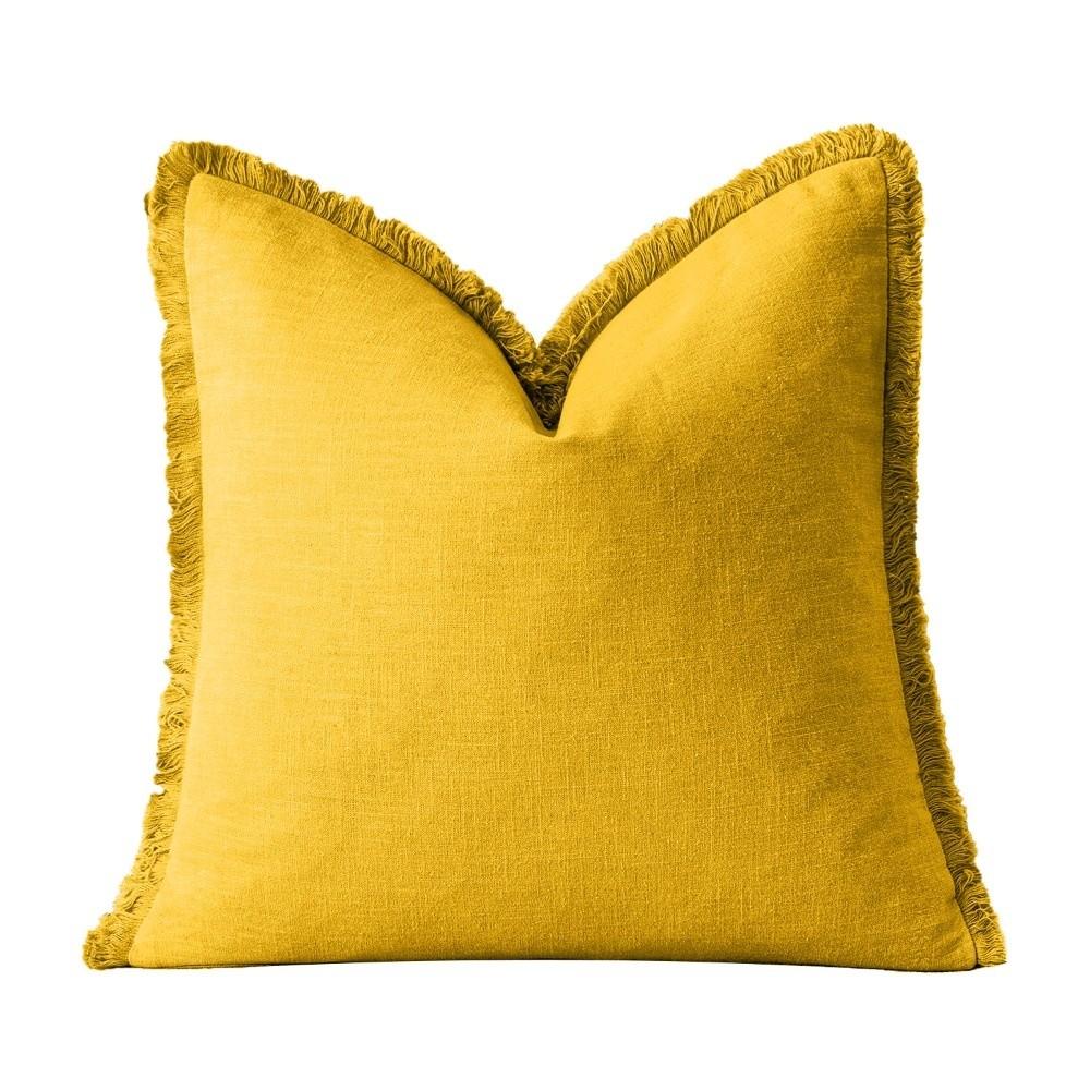 Solid Color Bohemia Cushion Cover Cotton Pillowcase Modern Throw Pillow Cover Hotel