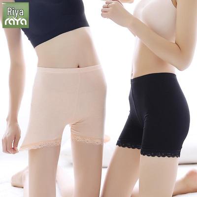 Ruiya Sicherheitsshorts aus Eisseide mit Spitze – Anti-Expositions-Design für Frühling/Sommer