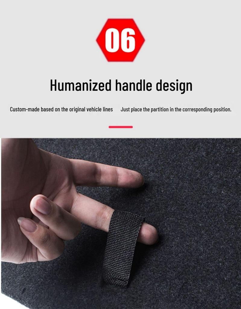 Compatible with Honda Odyssey 2005-2014 models: spare tire cover, trunk lid, load-bearing trim plate, and tire partition.
