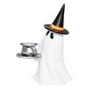 Spøkelsesheks Lysestake Bedårende Form Mini Størrelse Bord Pult Halloween Festlig Lysestake Dekorasjon Festartikler