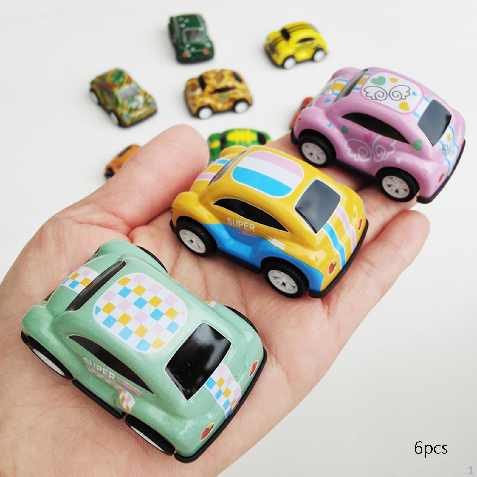 

Детские игрушечные машинки Pull Back Vehicles Set Многоцелевые портативные коллекционные игрушки для малышей