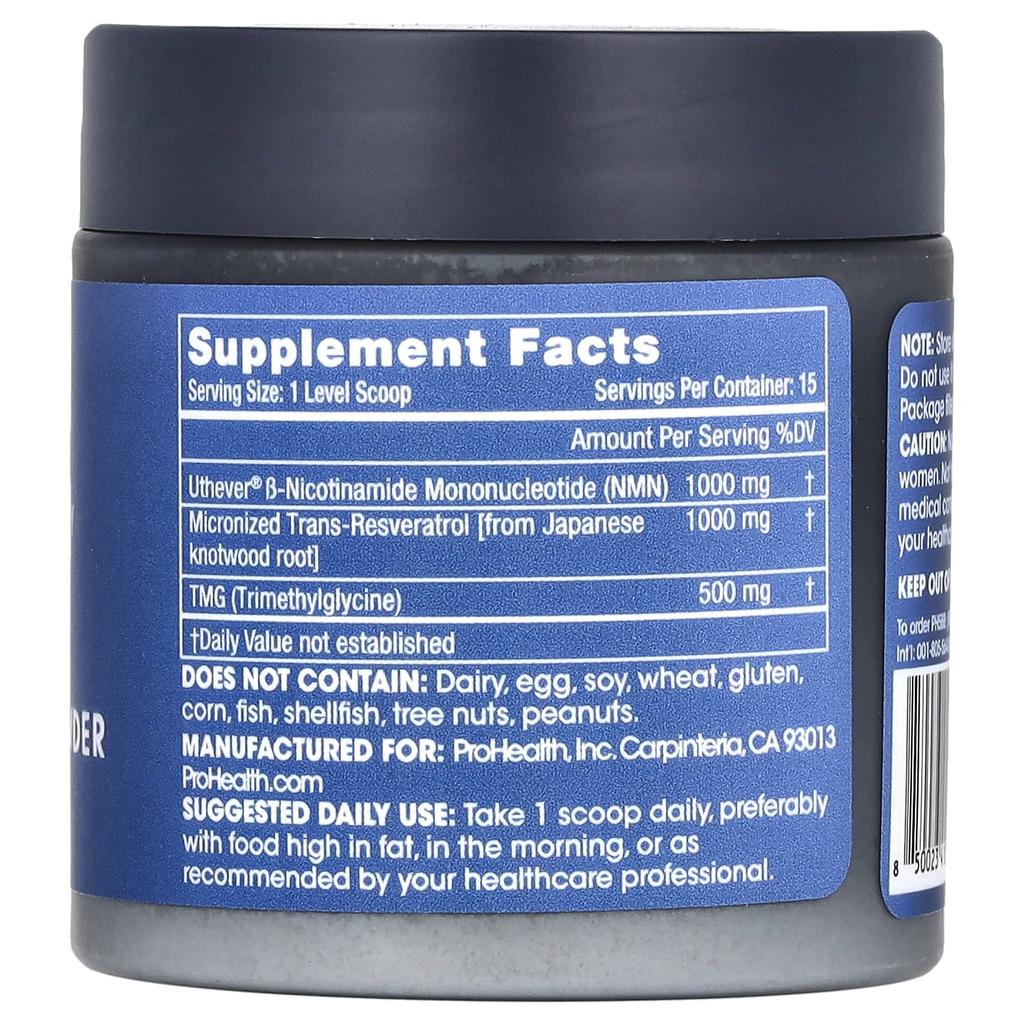 Nmn Pro Complete Powder, 37.5G