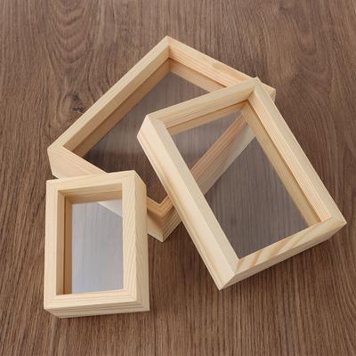 DIY Art Fashion Vintage Wooden Picture Holder Photo Frame