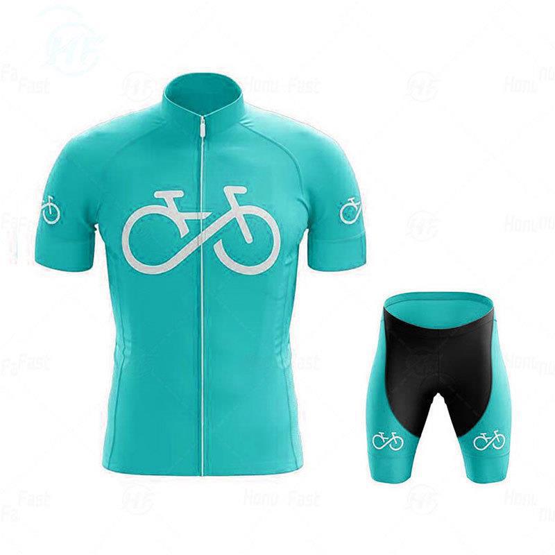 2026 Summer Breathable Cycling Suit, Bicycle Half-sleeved Cycling Suit Men's Mountain Bike Suit Breathable and Sweat-absorbing