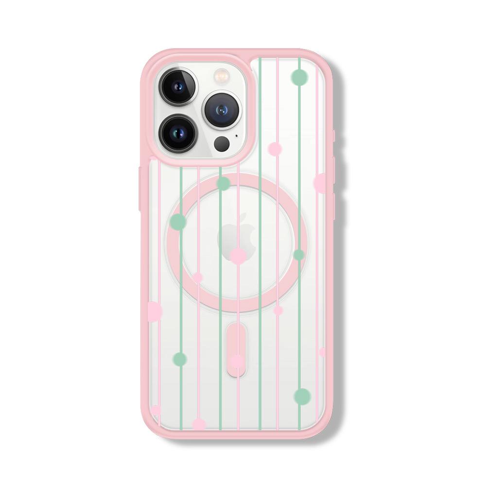 Zhitai Frosted Magnetic Phone Case for iPhone 11-14, Compatible with Magnetic Stands, Designed for iPhone 13 Pro Max, Women's Edition