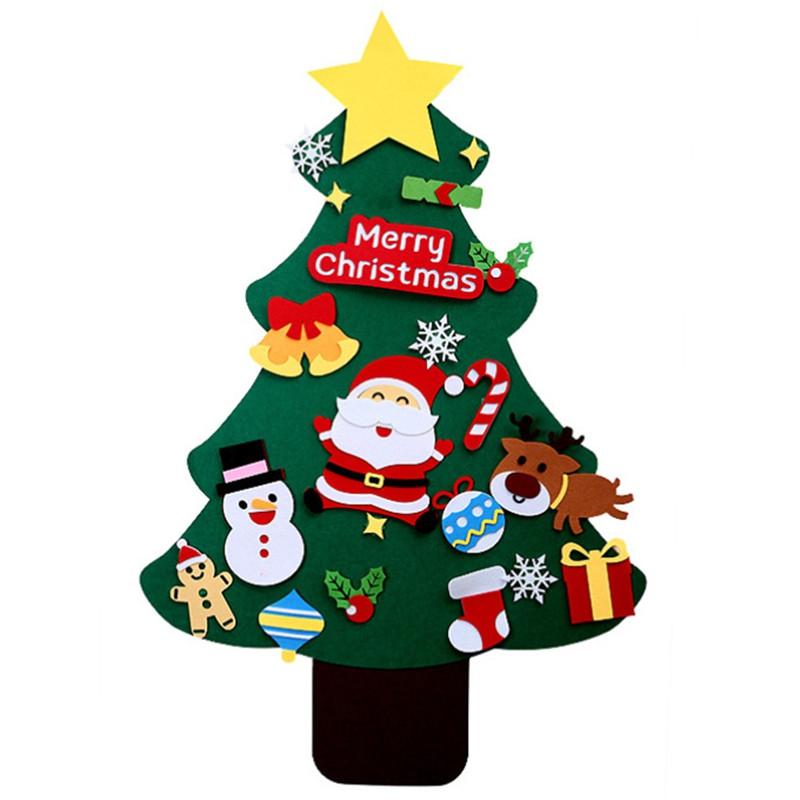 DIY Αισθητός Χριστουγεννιάτικο Δέντρο Καλά Χριστούγεννα Διακοσμητικό Σετ LED Φωτάκια Σειράς Δώρα για Παιδιά Χριστούγεννα Navidad Άγιος Βασίλης Πάρτι
