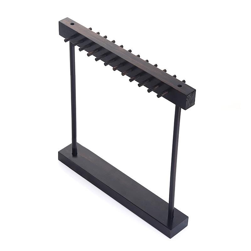 

Деревянная стойка для ювелирных изделий, органайзер, держатель, подвесная полка для ожерелья, стойка для хранения, кронштейн для витрины с цепочками