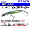 DUEL HARDCORE Lure Lipless Minnow Hardcore Mid Diver (F) 95mm