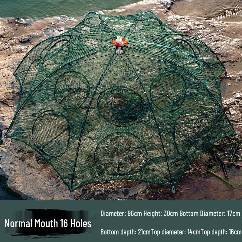Automatic Folding Umbrella Shrimp and Fish Cage Net