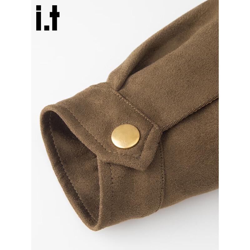 CHOCOOLATEit Women's Maillard Retro Suede Jacket