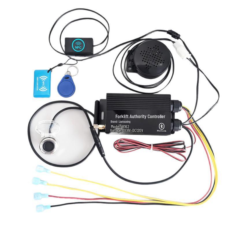 Bluetooth, Parmak İzi ve Kimlik Kartı Erişimi ile LianSuxing B162 Forklift Kontrol Cihazı