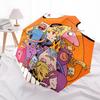 Adventure Time  Pattern, Automatic Folding Umbrella, Portable and Foldable Design, 8 Ribs, a Christmas or Birthday Gift.