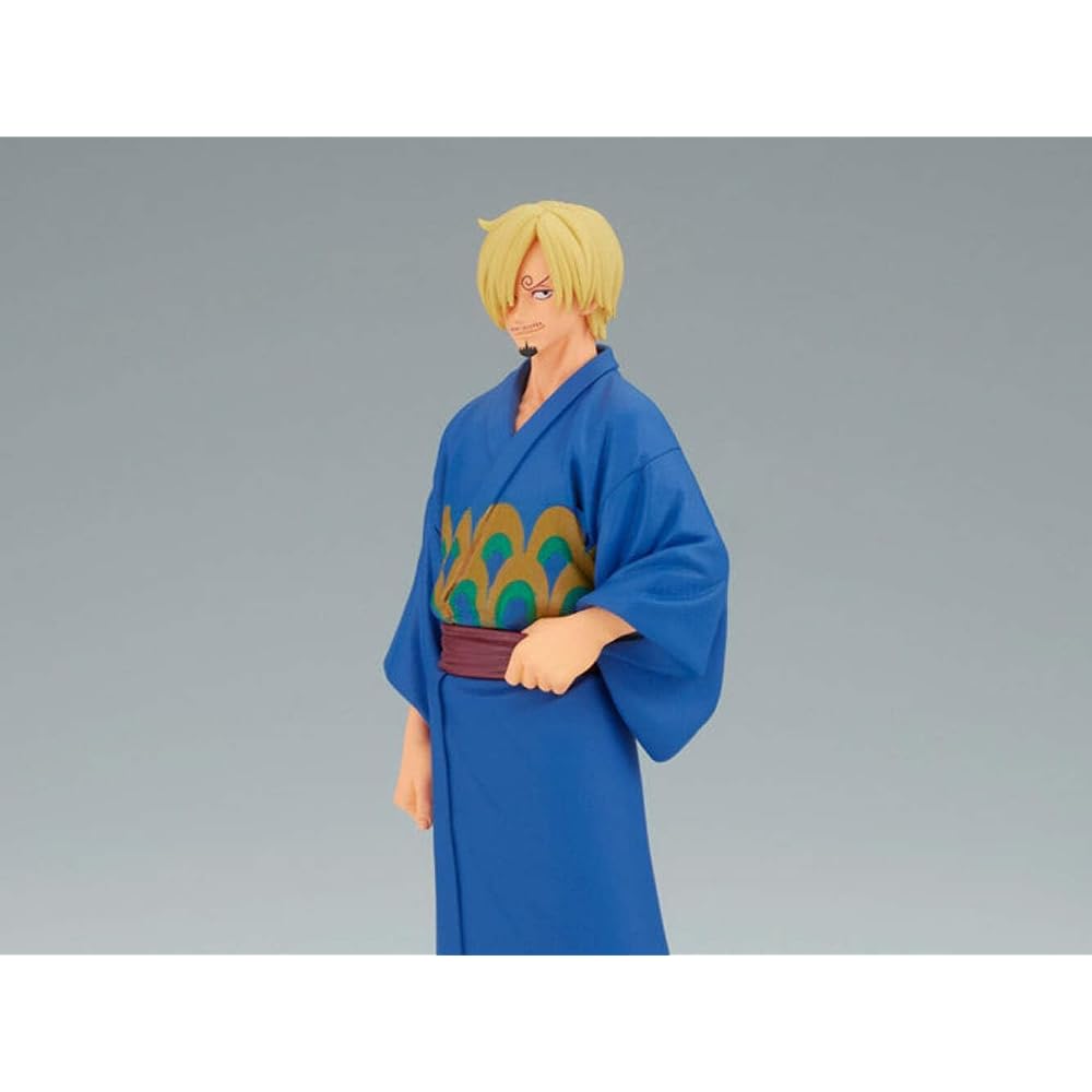 One Piece DXF The Grandline Series Wano Country Sanji Yukata Version Figure 15cm