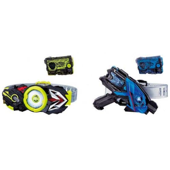 BANDAI Ride Watch Toys R Us Exclusive Kamen Rider Transformation Belt DX Hiden Driver Aims Shot Riser Set [Zero-One Included] Zero-One Zero-One &