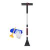 Car Snow Brush And Ice Scraper Brush Extendable Snow Shovel Ergonomic Foam Grip Snow Remove Broom for Windshield & Window Cleaning