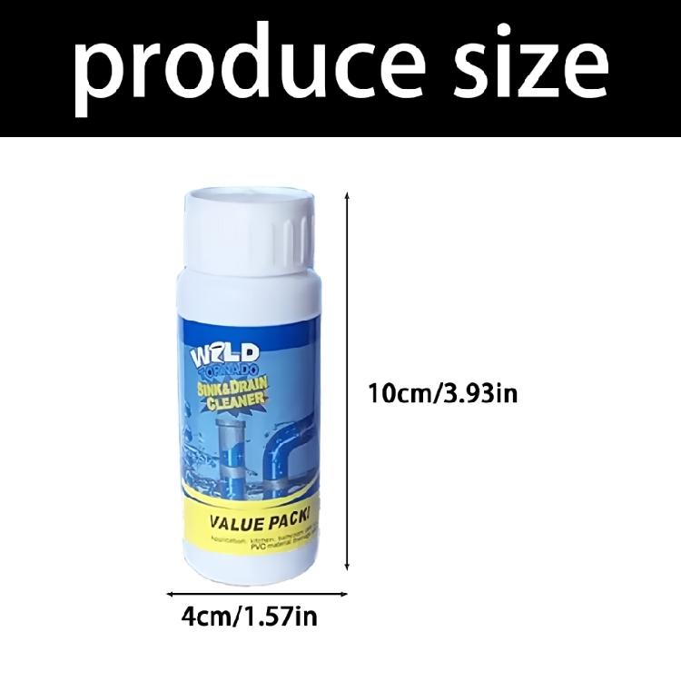 Safe 5 Bottle Drain Dredging Cleaner 110g Each Rapid Action For Shower Kitchen Pipe Systems