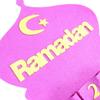 Eid Advent Calendar Hanging Storage Bag Party Decor