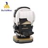 BuildMoc NieRed Automataed 2B YoRHaed No.2 Type B Brickheadz MOC Building Blocks Assemble Model Bricks Figures  Toys Kids Gifts