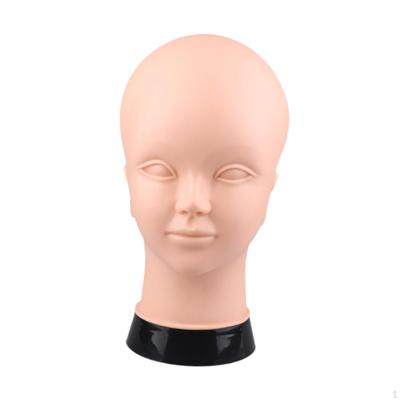 Mannequin Head, Freestanding Training Multipurpose Model Wig Display Holder for Making
