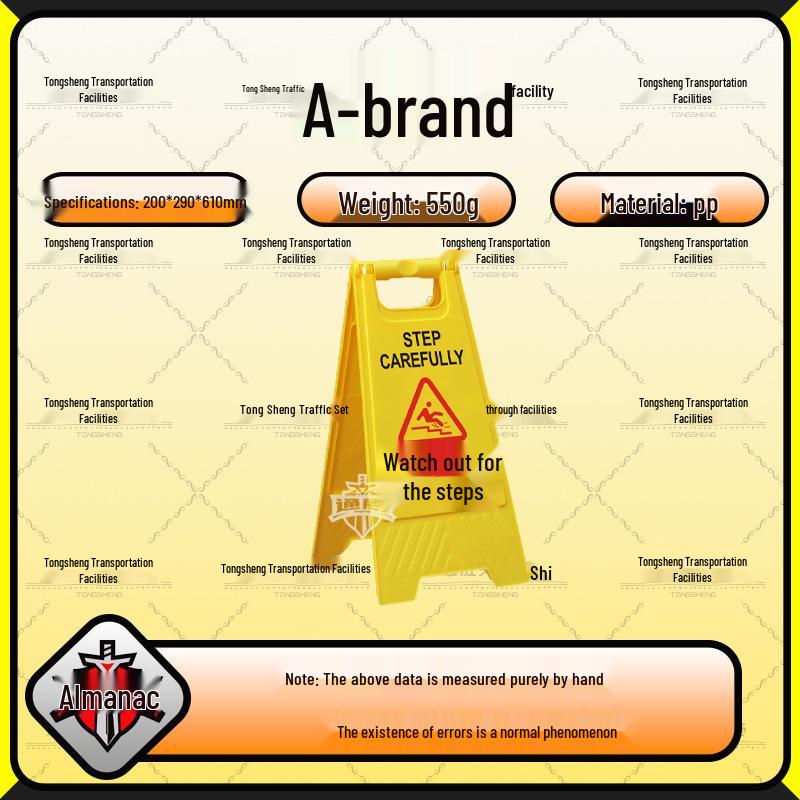 A-Frame Plastic Wet Floor & No Parking Safety Sign