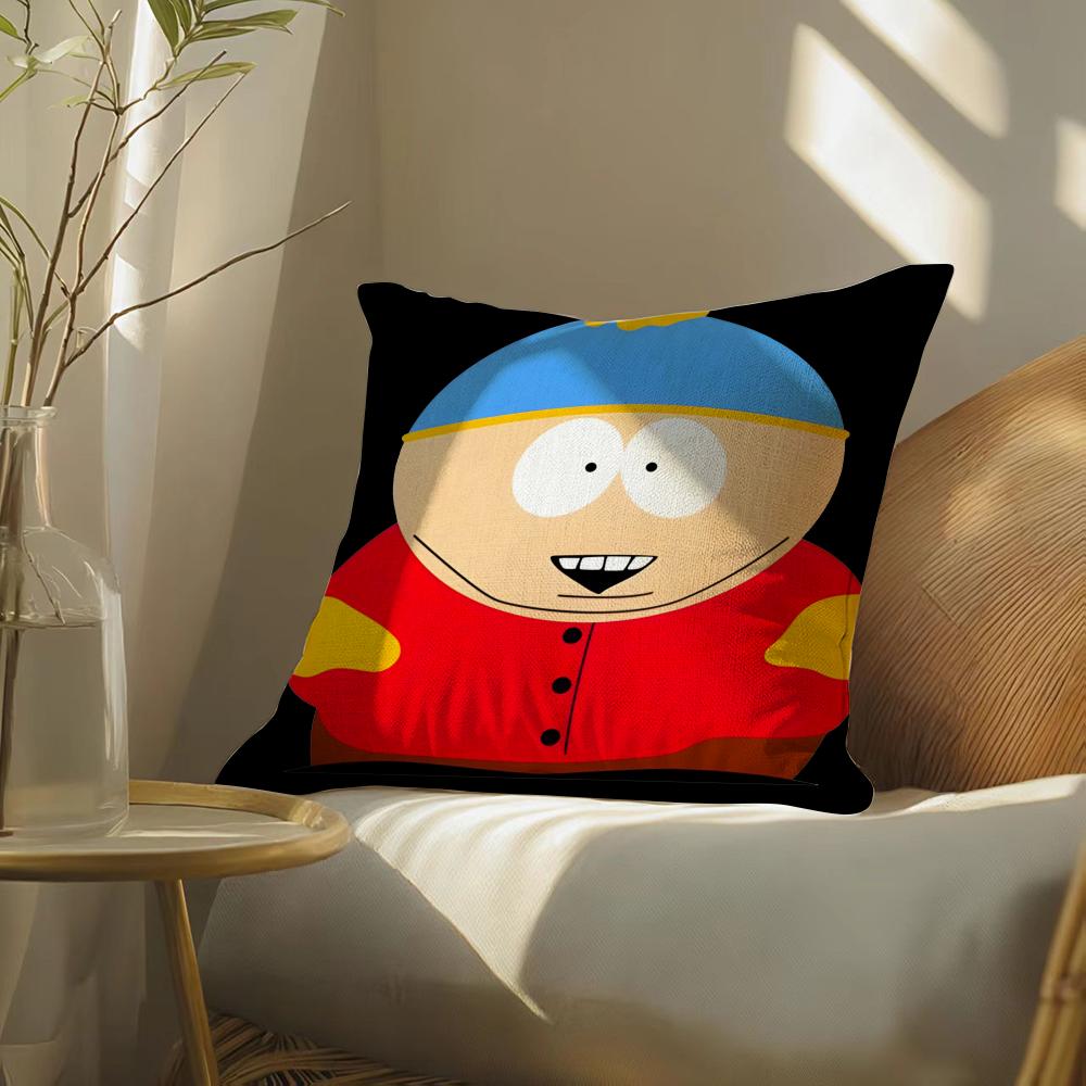 Southparkdecorative Pillow Case Pillowcase, Double-Sided Printed, Sofa Cushion, Bedroom Headboard