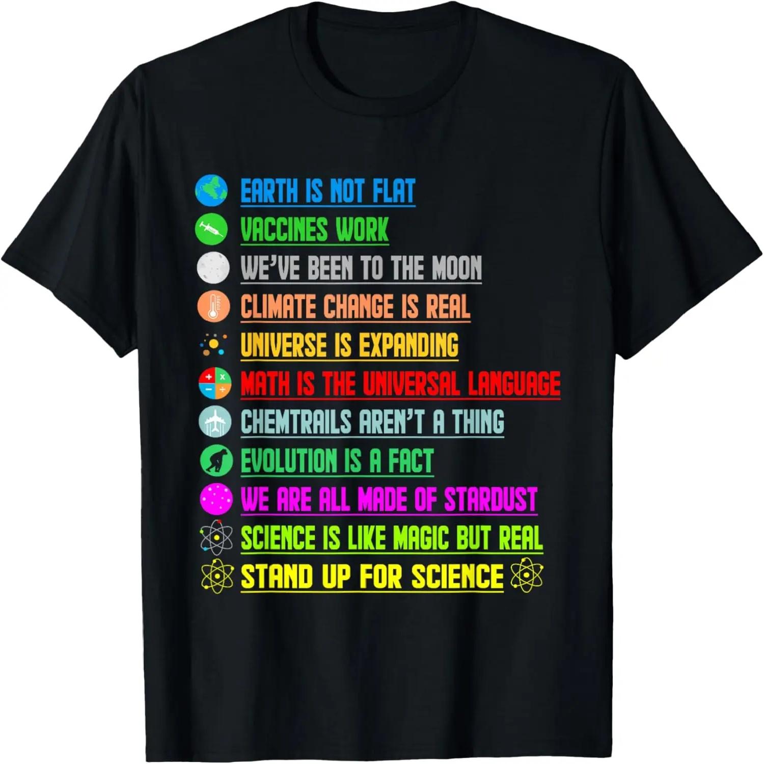 Earth Is Not Flat Funny Flat Earth Society Graphic T-Shirt S