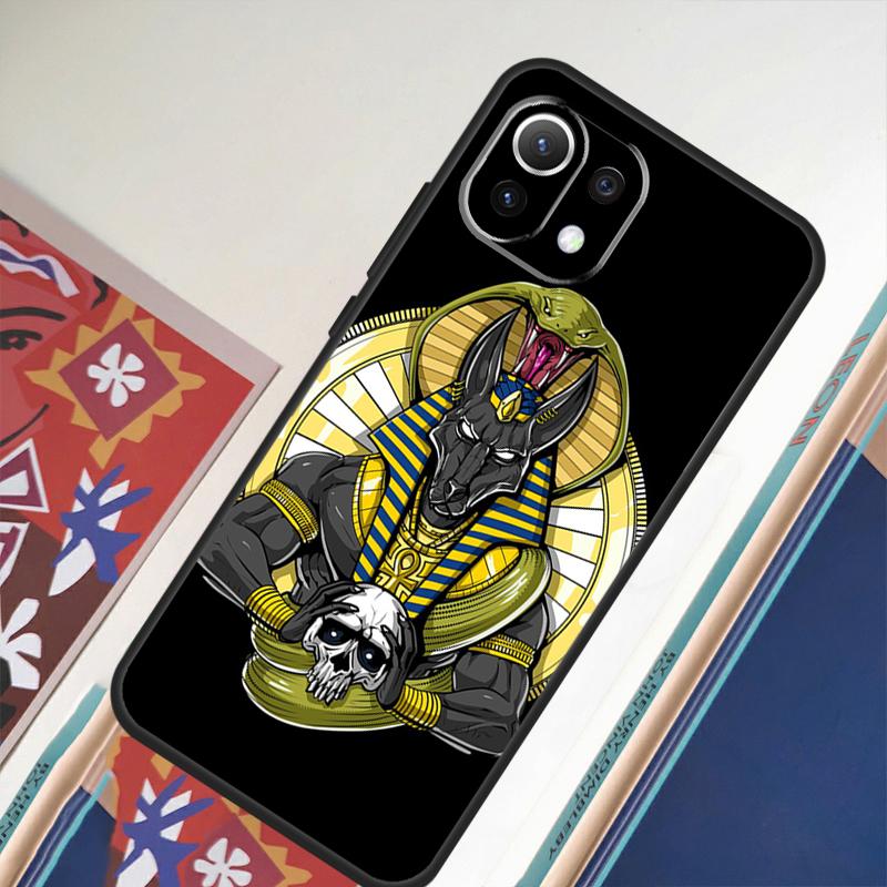 Anubis Egyptian God For Xiaomi 15 Ultra 14 13T 14T 15T 17 Pro Max Case For POCO X7 Pro X5 X6 F5 F6 F7 F8 Ultra