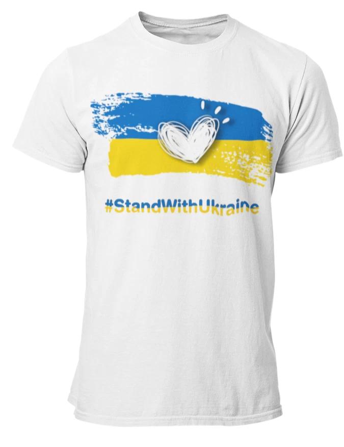 KIDS BOYS Ukraine Heart Flag kids boys T-Shirt Kids Support Ukrainian kids boys T-Shirt 150