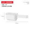 Large-diameter food-grade dispensing nozzle sealing clamp dust-proof and moisture-proof seal white large size pack of 2