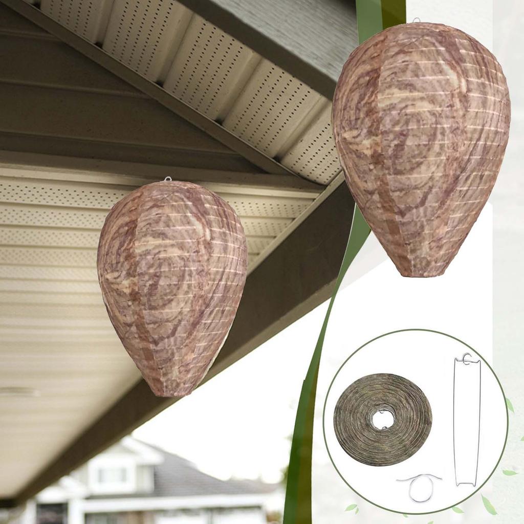 Decoys Hanging Deterrents Fake Cloth Bee Decoy Deterrent For Home And Garden Outdoors