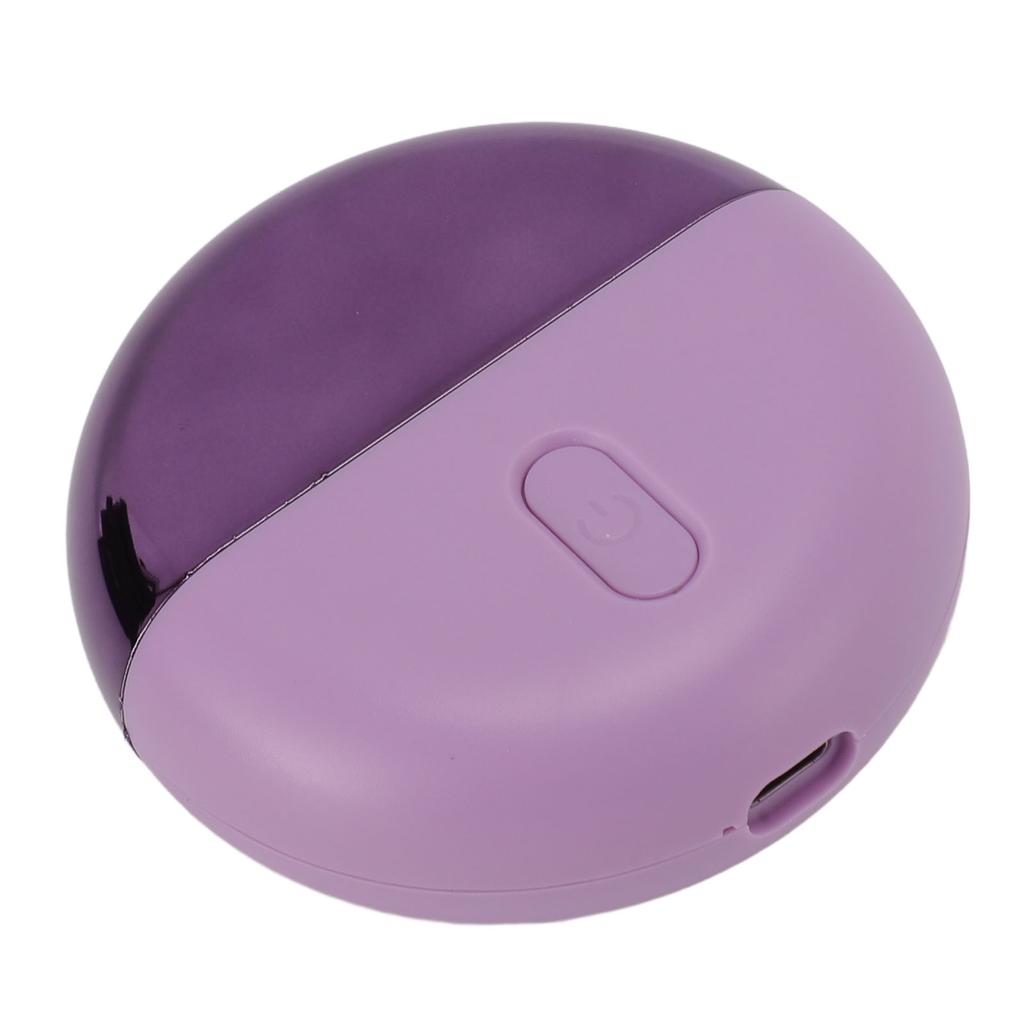 Rechargeable Electric Foot File Portable Waterproof Electronic Foot File Pedicure Tool for Feet Purple