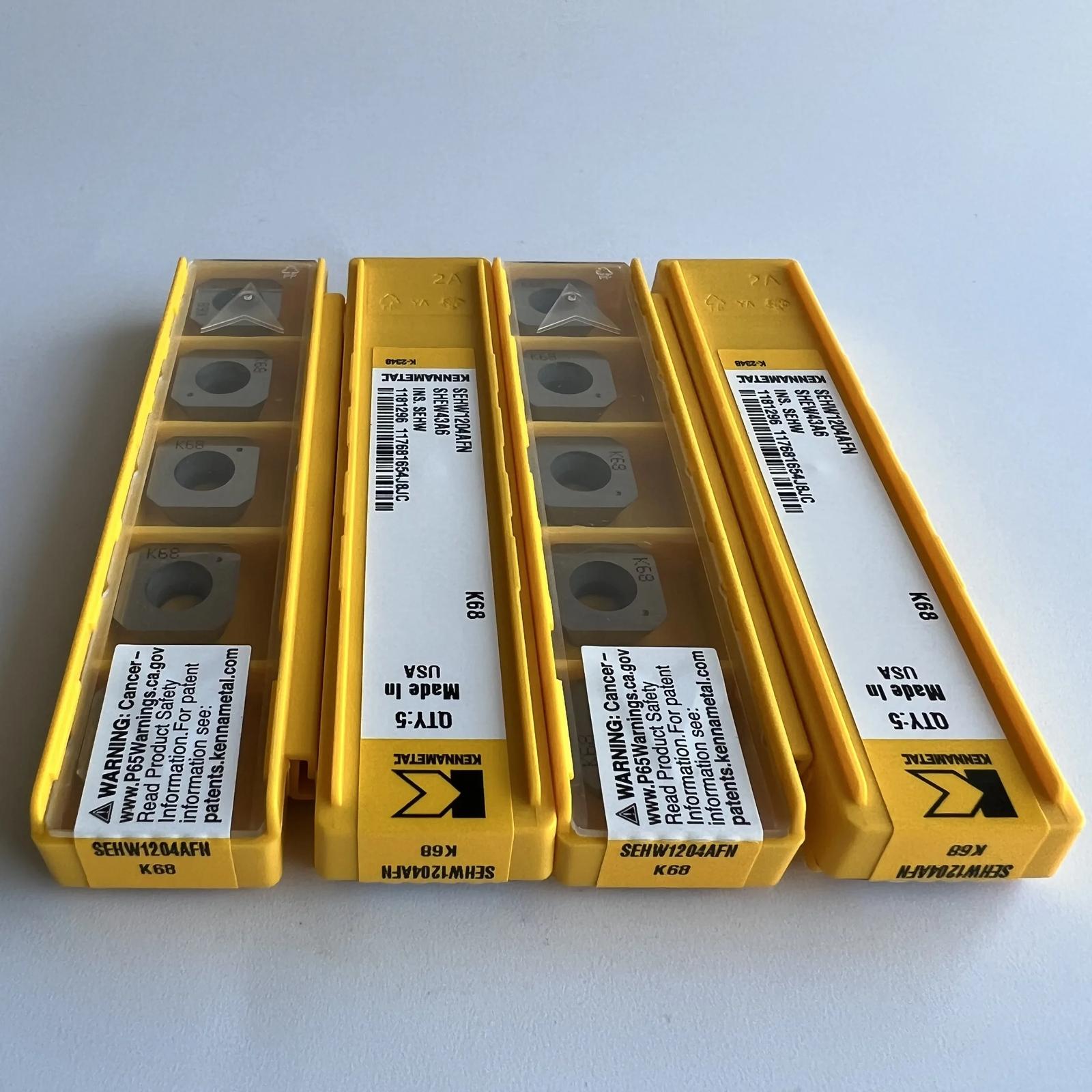 

Original / SEHW1204AFN K68 / Industrial indexable Carbide Inserts 10 Pcs