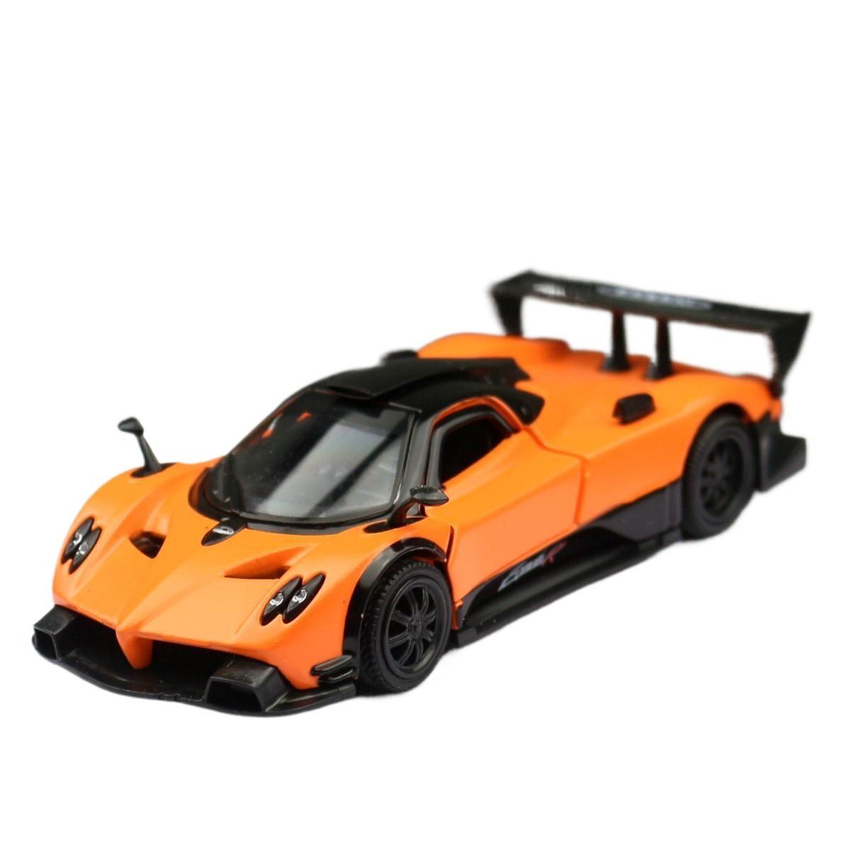 

Модель игрушечной машины Pagani Zonda R Evolution в масштабе 1/36 RMZ CiTY Литая гоночная машина Миниатюра Инерционная коллекция Подарок для детей Мальчик оранжевый