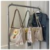 Borsa a Tote Intrecciata in Rattan Estiva Grande Capacità Borsa a Mano Casual da Donna 2026 Nuova Moda KTB