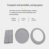 Flip-top Portable Toilet Use Garbage Bags Camping Toilet Accessories Vehicle-mounted Toilet  Hiking