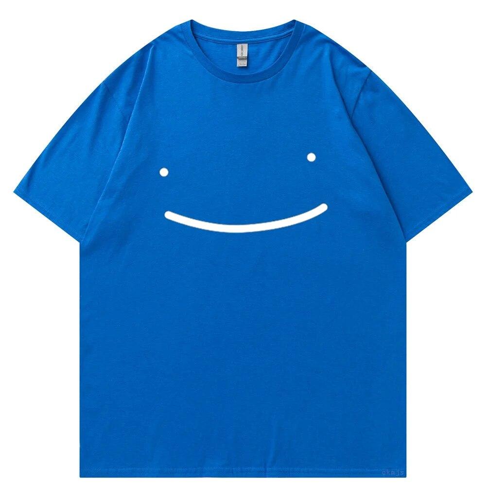 Dream Merch Trička Unisex WoUnisex Trička Harajuku s krátkým rukávem Street Ležérní Móda Oversized oblečení Top Trička s krátkým rukávem