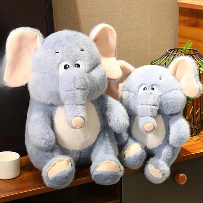 New 1pc Lovely Elephant Plush Toys Cartoon Animal Elephant Pillow Stuffed Soft Doll Kawaii Birthday Valentine Gifts